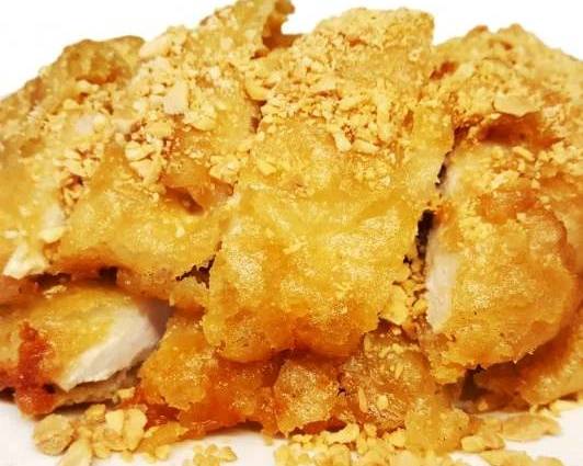 Chicken Almond Soo Guy 杏仁炸鸡排
